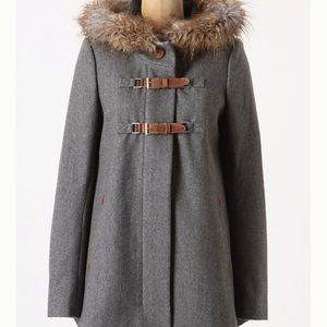 Cartonnier Adare Anorak Wool Coat Anthropologie